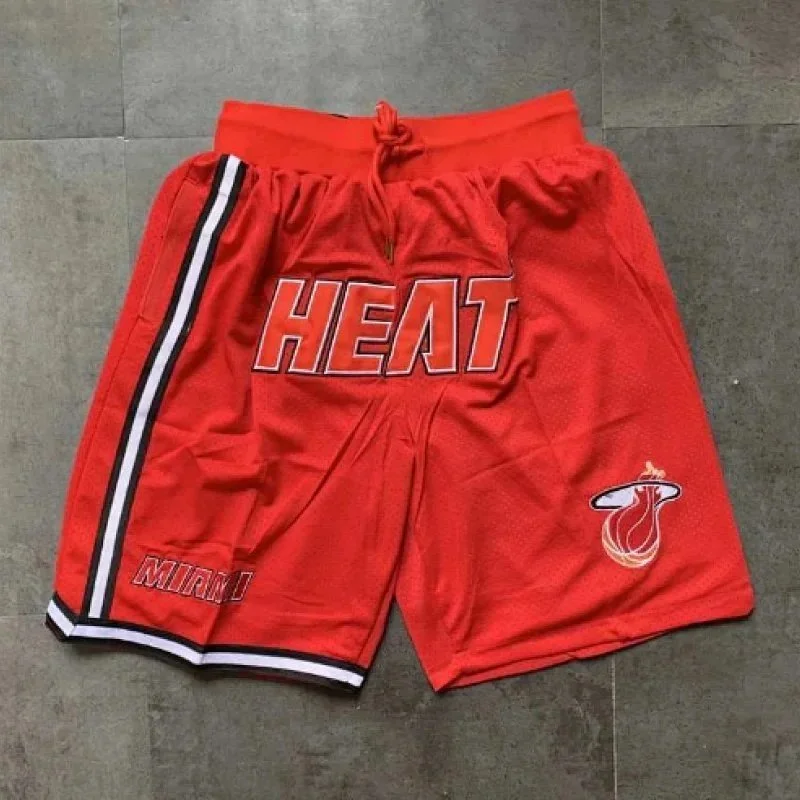 Other Miami Heat Red Basketball Shorts Red - 1