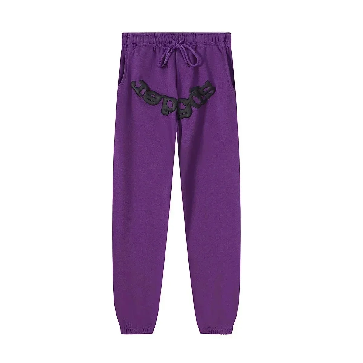 Other Purple 'Hedgon' Embroidered Sweatpants Purple - 1