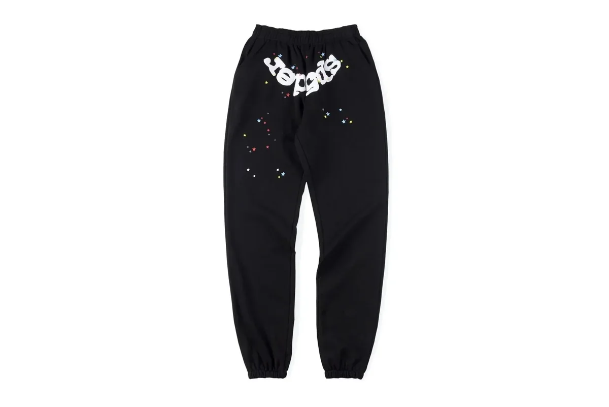 Other Black 'Hoppis' Star Print Sweatpants Black - 1