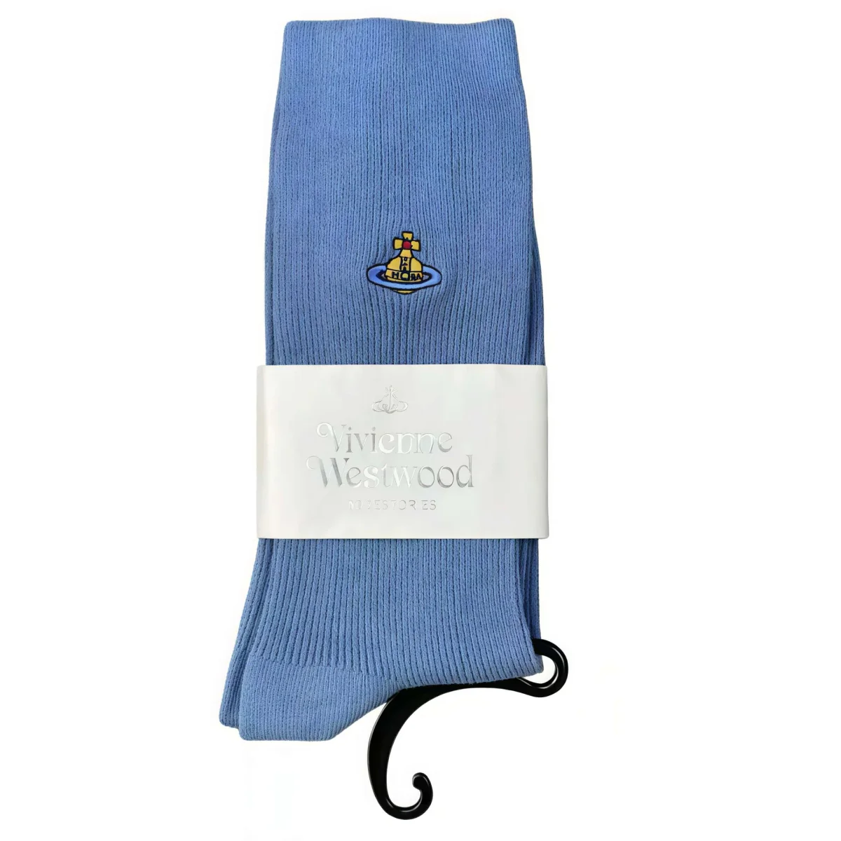 Vivienne Westwood Vivienne Westwood Orb Blue Socks Blue - 1