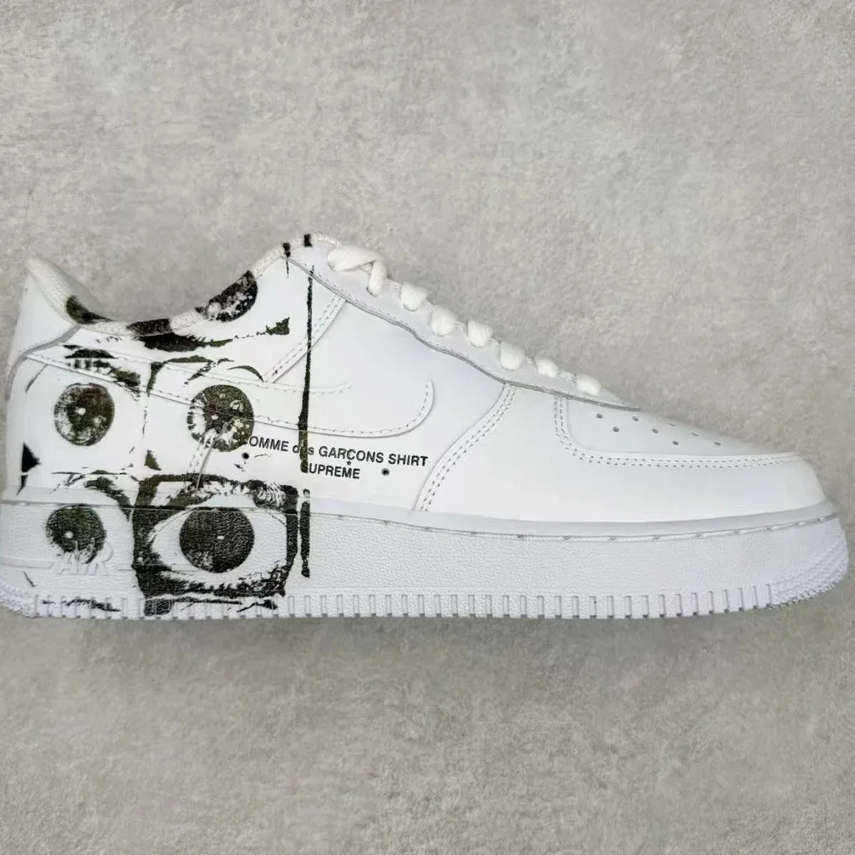 Nike Nike Air Force 1 Comme des Garçons x Supreme White White - 1