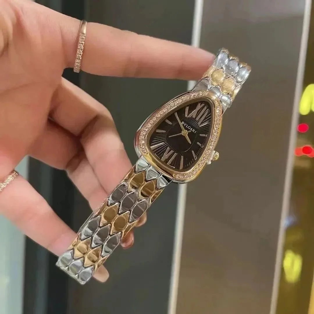 Bvlgari Bvlgari Serpenti Snake Skin Watch Women's Gold - 1