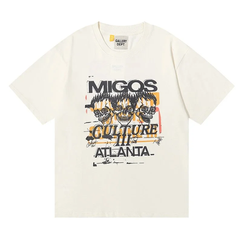 Gallery Dept. Gallery Dept. Migos Culture III Atlanta T-Shirt Cream - 1