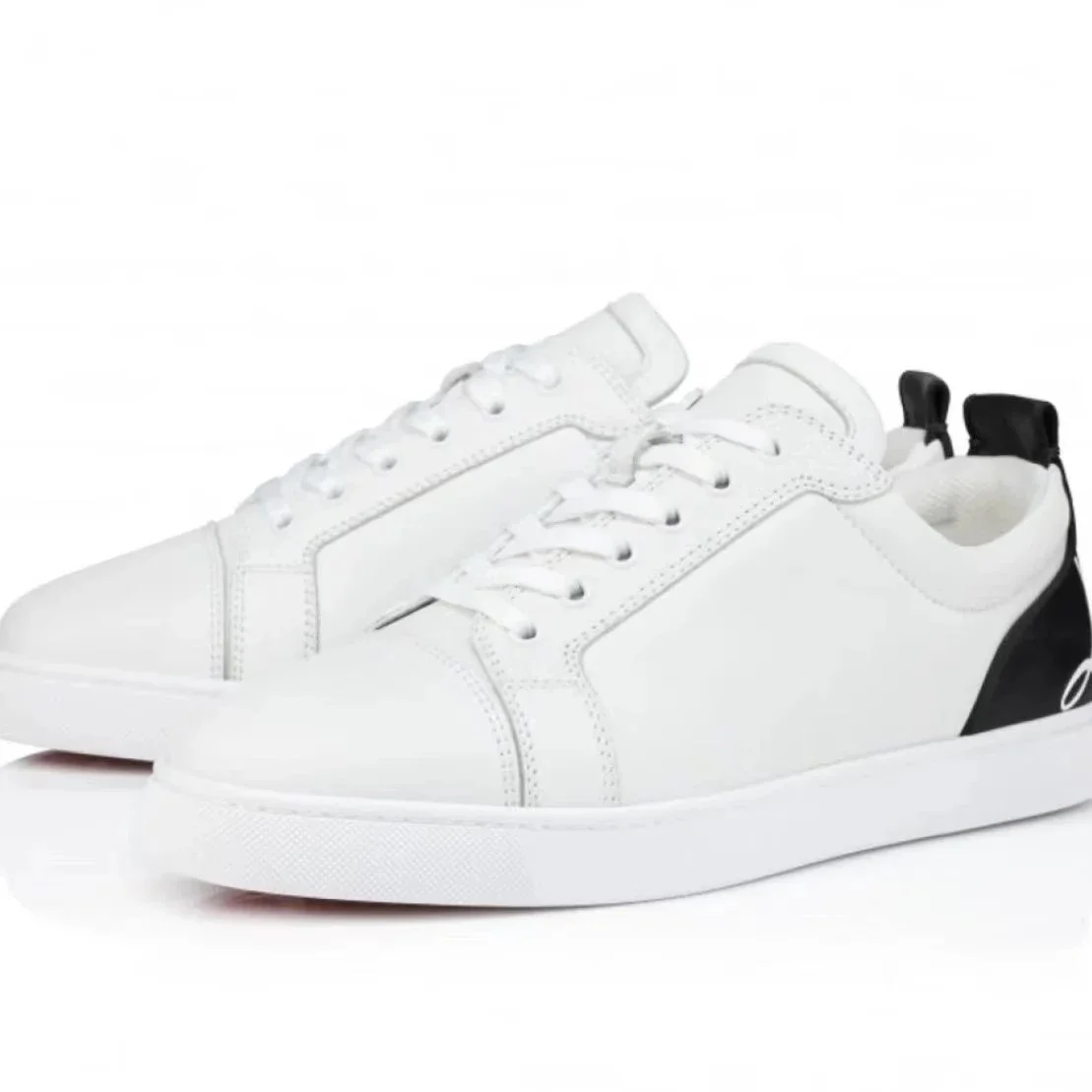 Christian Louboutin Christian Louboutin White & Black Low Sneakers White - 1