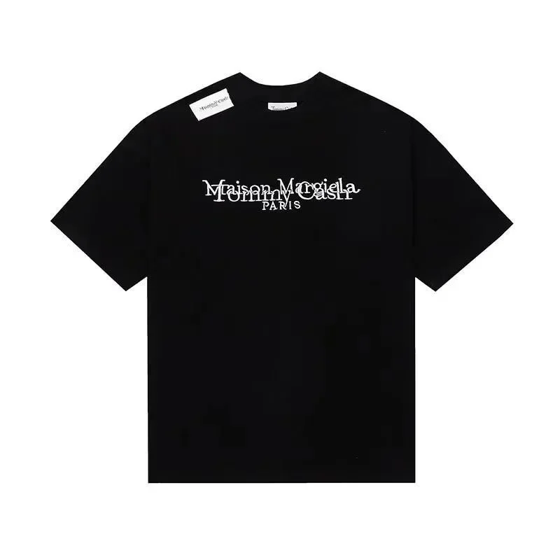 Maison Margiela Maison Margiela Black 'Tommy Cash' T-Shirt Black - 1