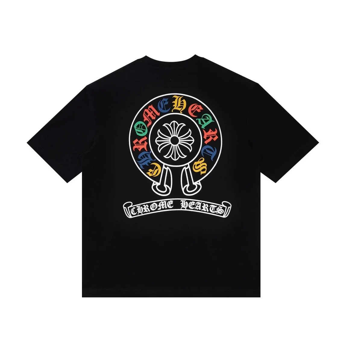 Chrome Hearts Chrome Hearts Circle Logo T-Shirt Black Black - 1