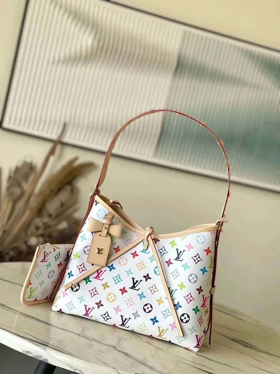 Louis Vuitton Louis Vuitton Neverfull MM Multicolor Monogram Bag Multicolor