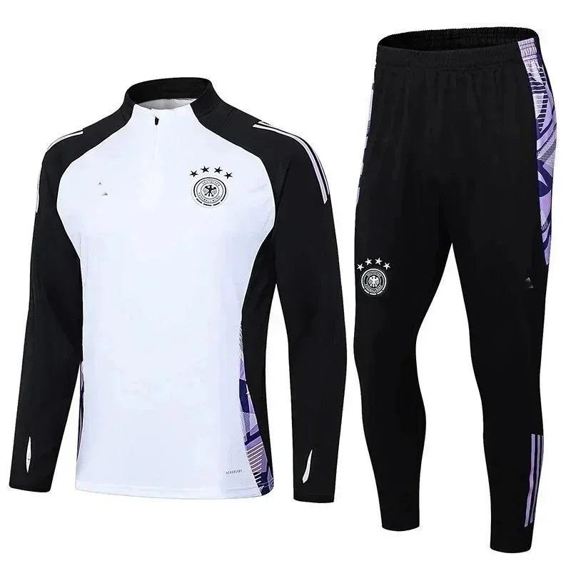 Adidas Adidas Germany Training Tracksuit White/Black White - 1