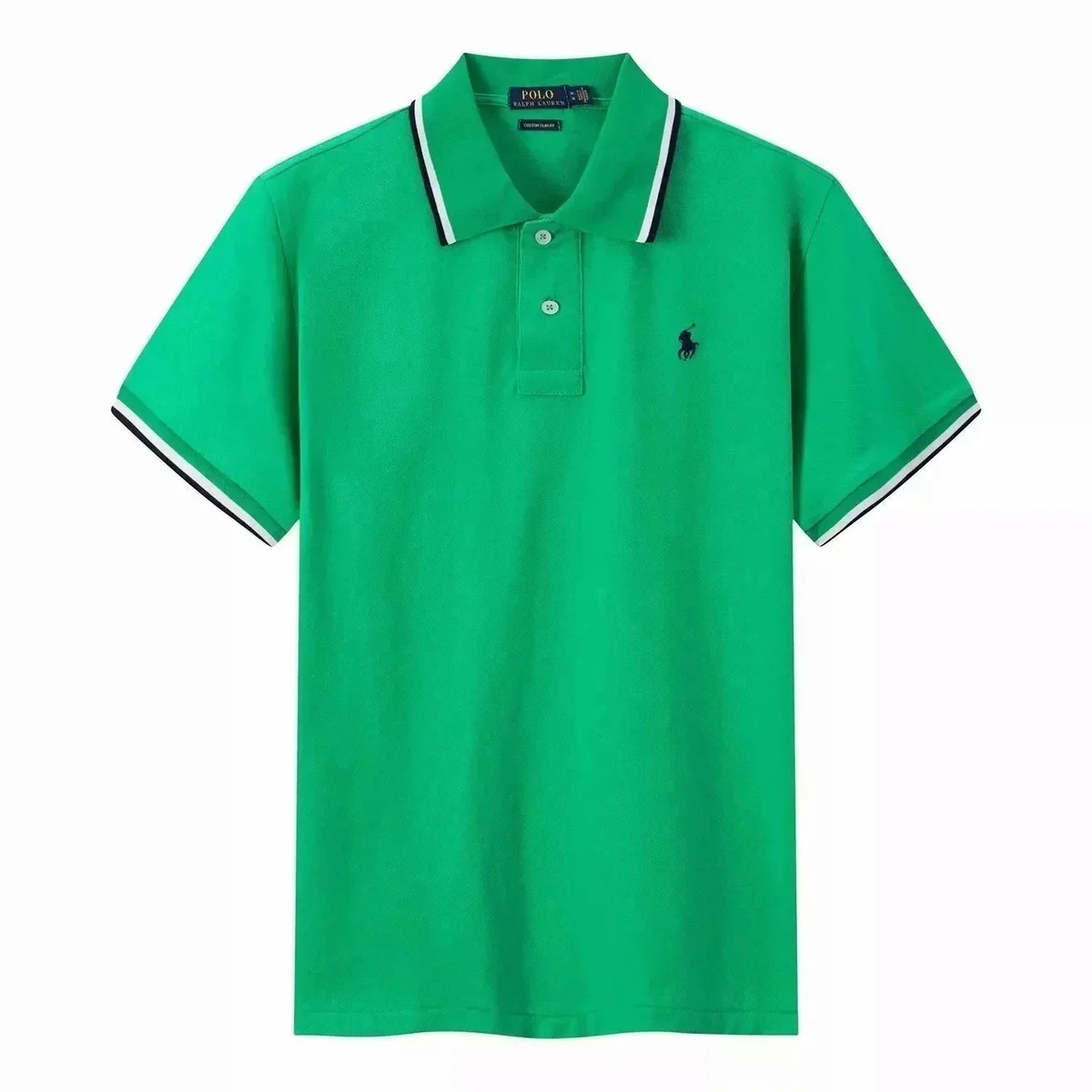 Polo Ralph Lauren Polo Ralph Lauren Green Polo Shirt with Pony Logo Green - 1