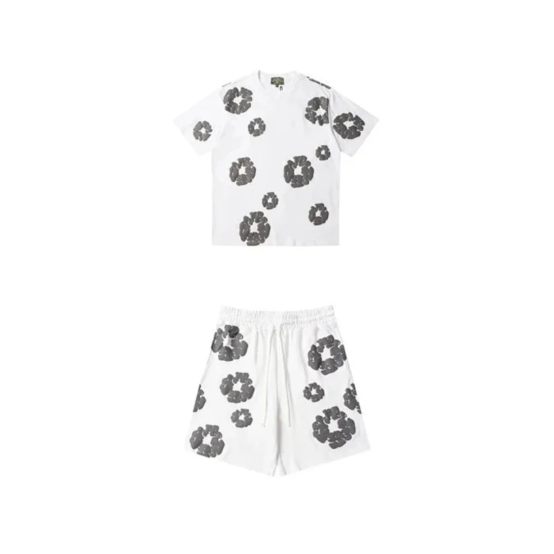 A Bathing Ape A Bathing Ape Scrunchie Print Co-ord Set White White - 1