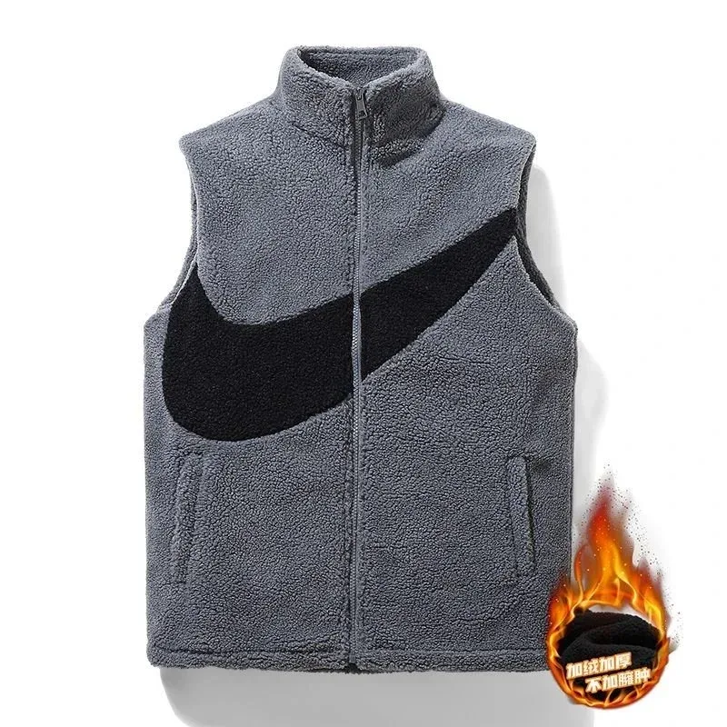Nike Nike Air Force 1 Fleece Vest Grey Grey - 1