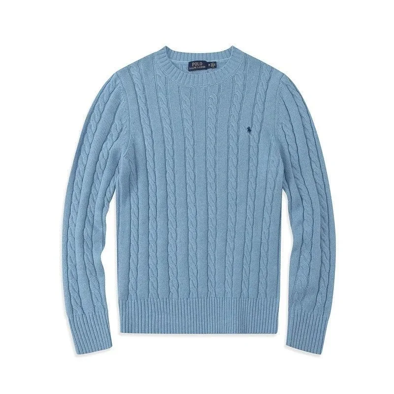 Polo Ralph Lauren Polo Ralph Lauren Cable Knit Sweater Blue Men's Blue - 1