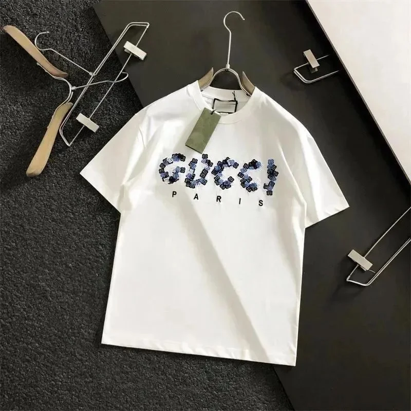 Gucci Gucci White 'GG' Logo T-Shirt White - 1