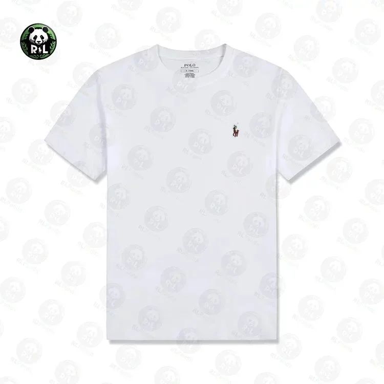 Polo Ralph Lauren Polo Ralph Lauren White Panda Graphic T-Shirt White - 1