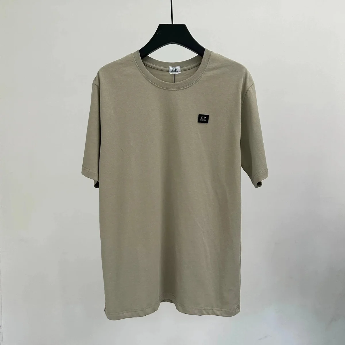CP Company CP Company Beige Solid T-Shirt Beige - 1