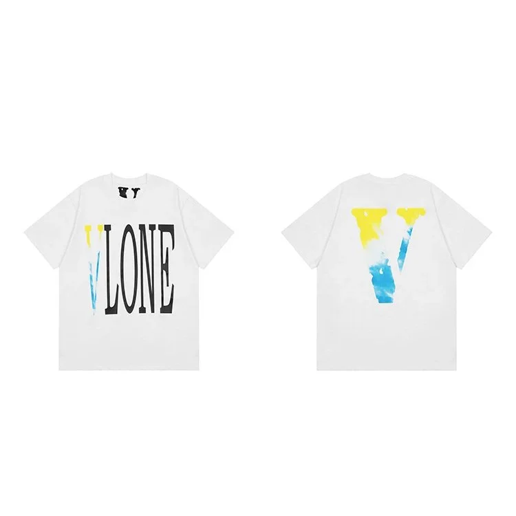 VLONE VLONE Staple T-Shirt White Solid White - 1