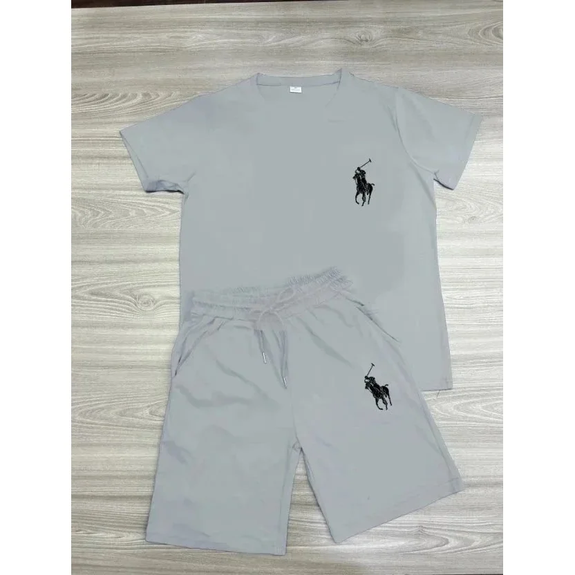 Polo Ralph Lauren Polo Ralph Lauren Grey Polo Pony Co-ord Set Grey - 1