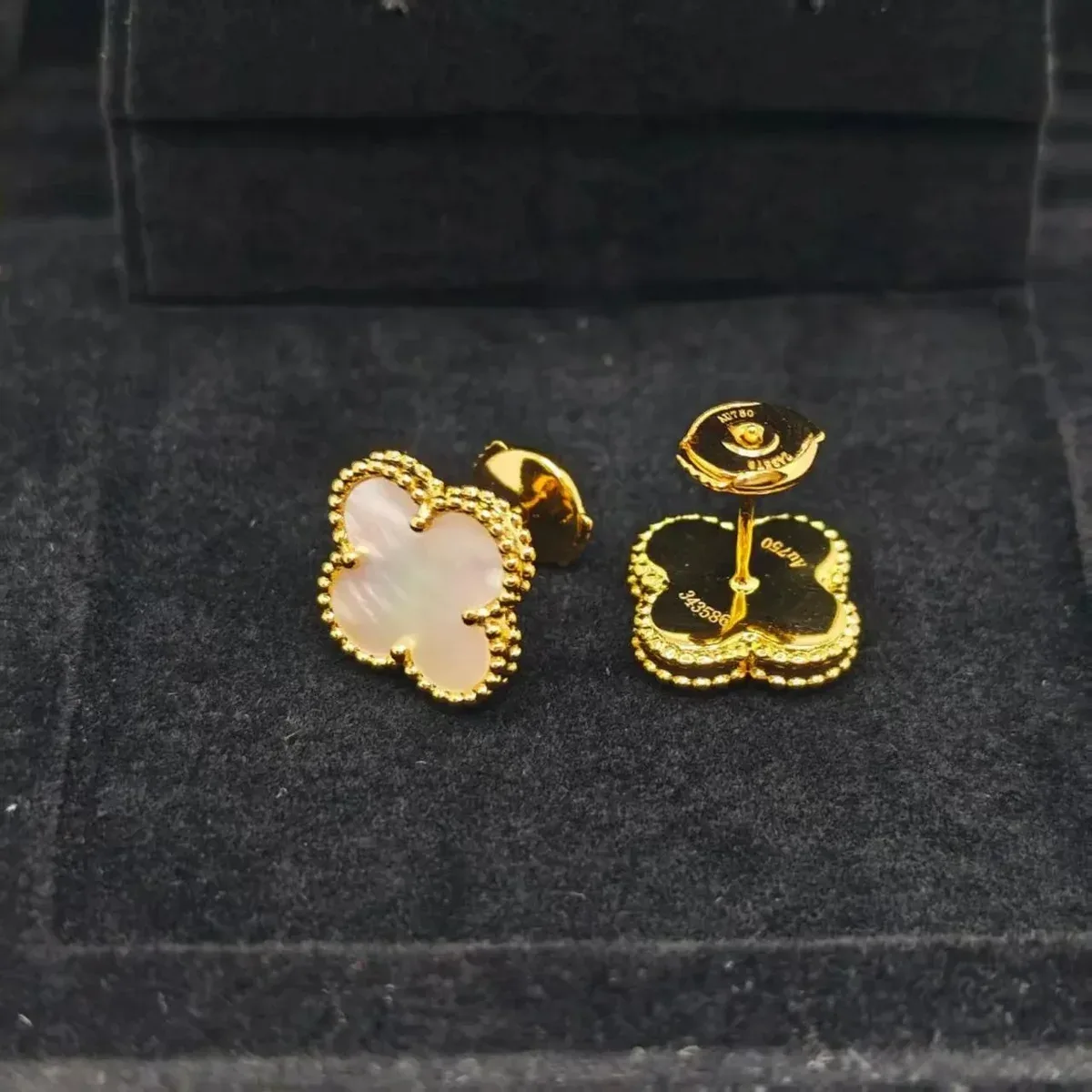 Van Cleef & Arpels Van Cleef & Arpels Alhambra Gold Pearl Earrings Gold - 1