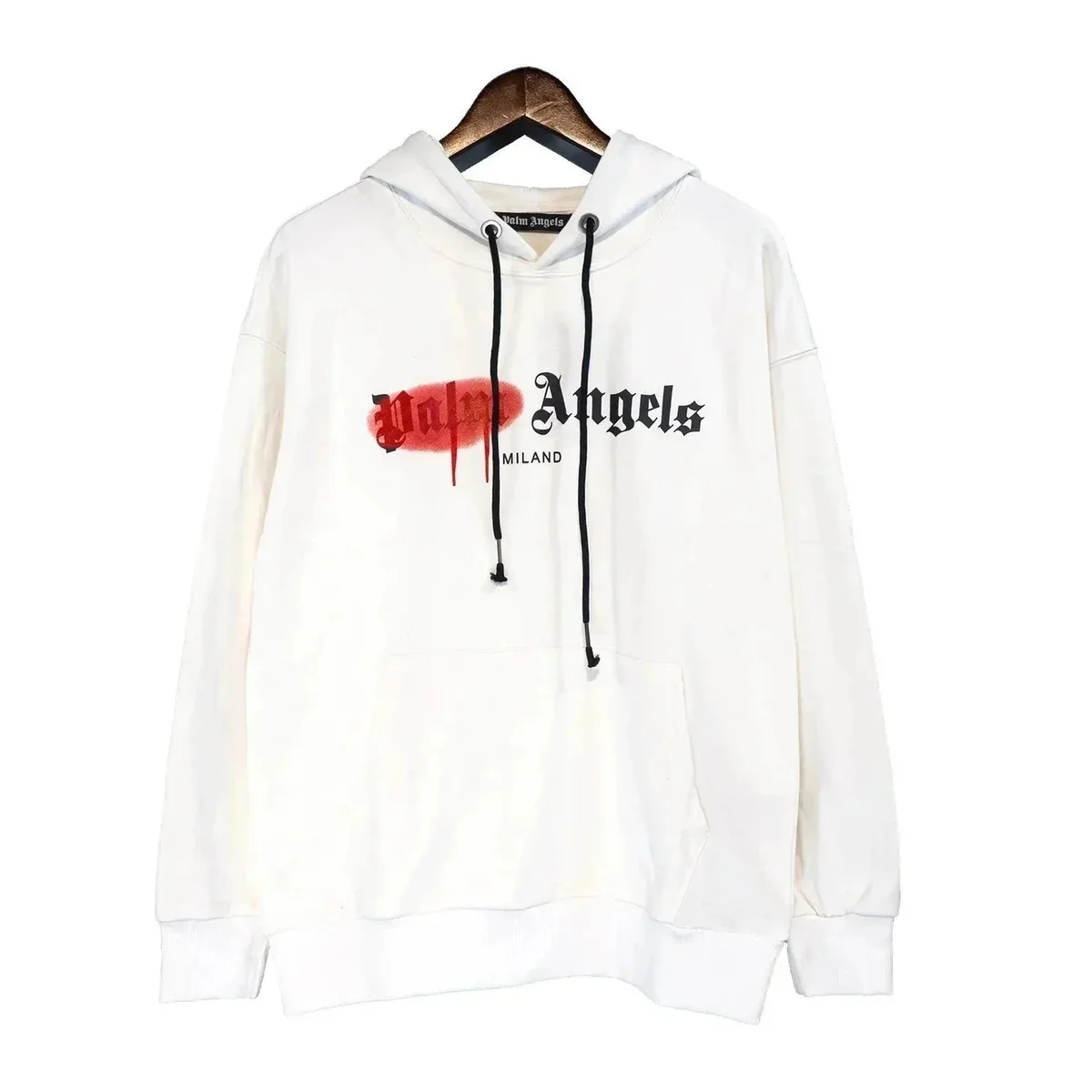 Palm Angels Palm Angels White 'Milan' Hoodie White - 1