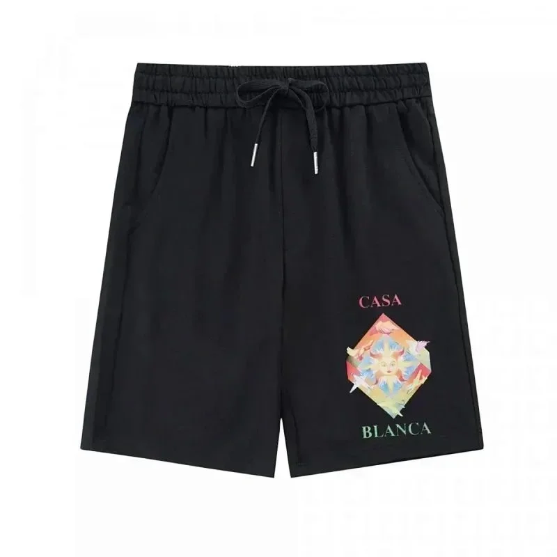 Casablanca Black Casa Blanca Printed Shorts Black - 1