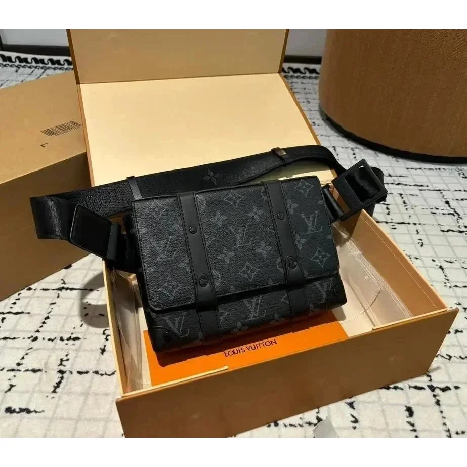 Louis Vuitton Louis Vuitton Neverfull Monogram Belt Bag Black Black