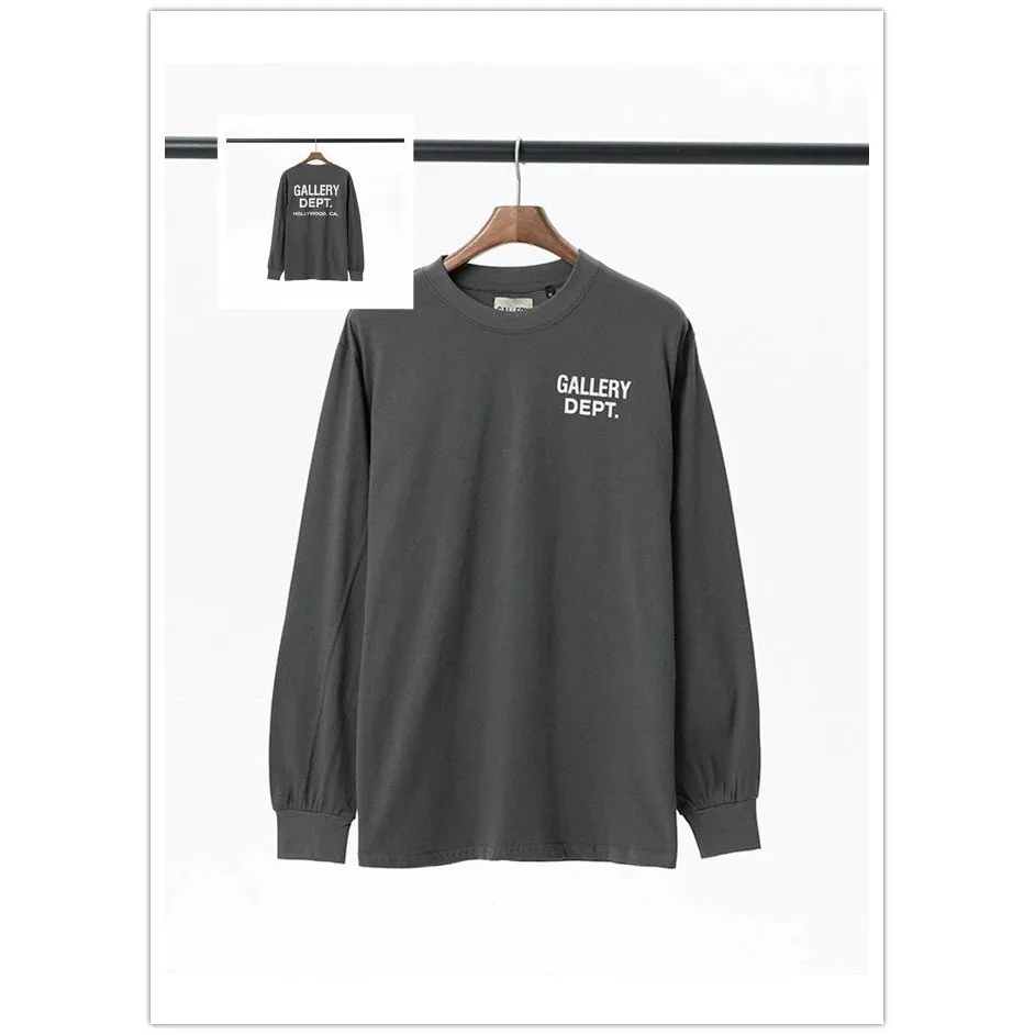 Gallery Dept. Gallery Dept. Art That Kills Long Sleeve T-Shirt Grey - 1