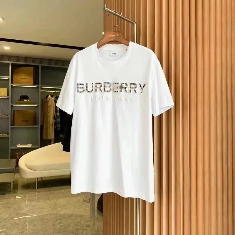 Burberry Burberry White Logo T-Shirt White - 1