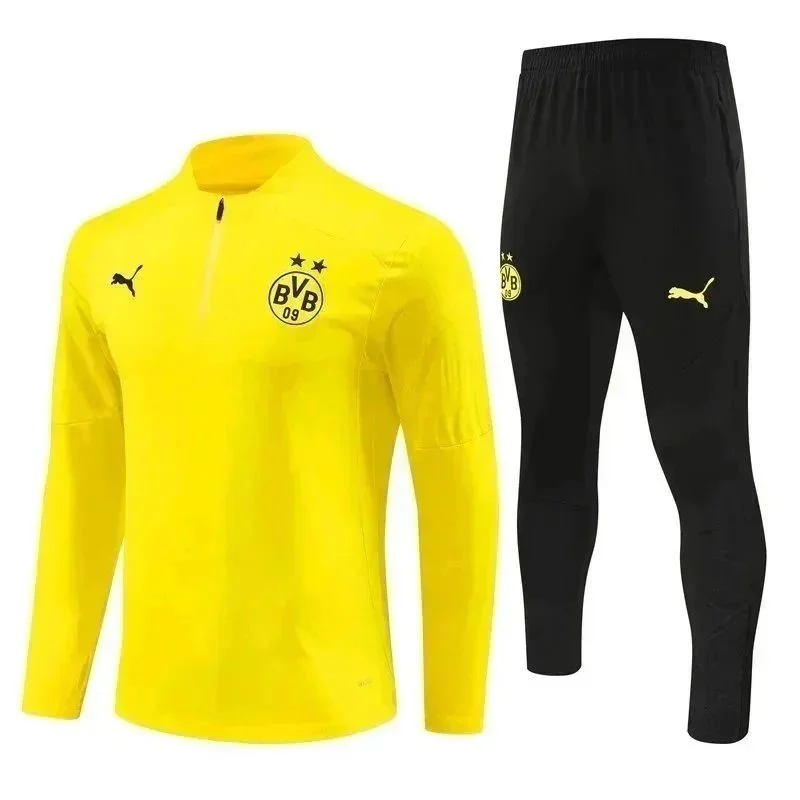 Puma Borussia Dortmund Tréninková souprava žlutá/černá tepláková souprava