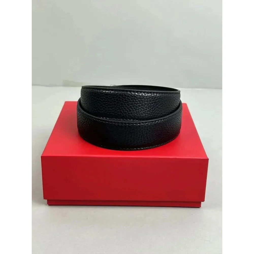 Cartier Cartier Black Leather Belt Black - 1