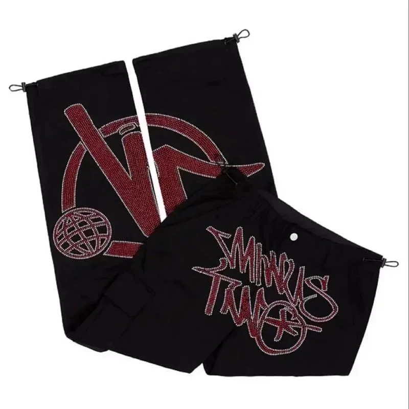 Other Black Rhinestone 'Minimus Trust' Shorts Black - 1