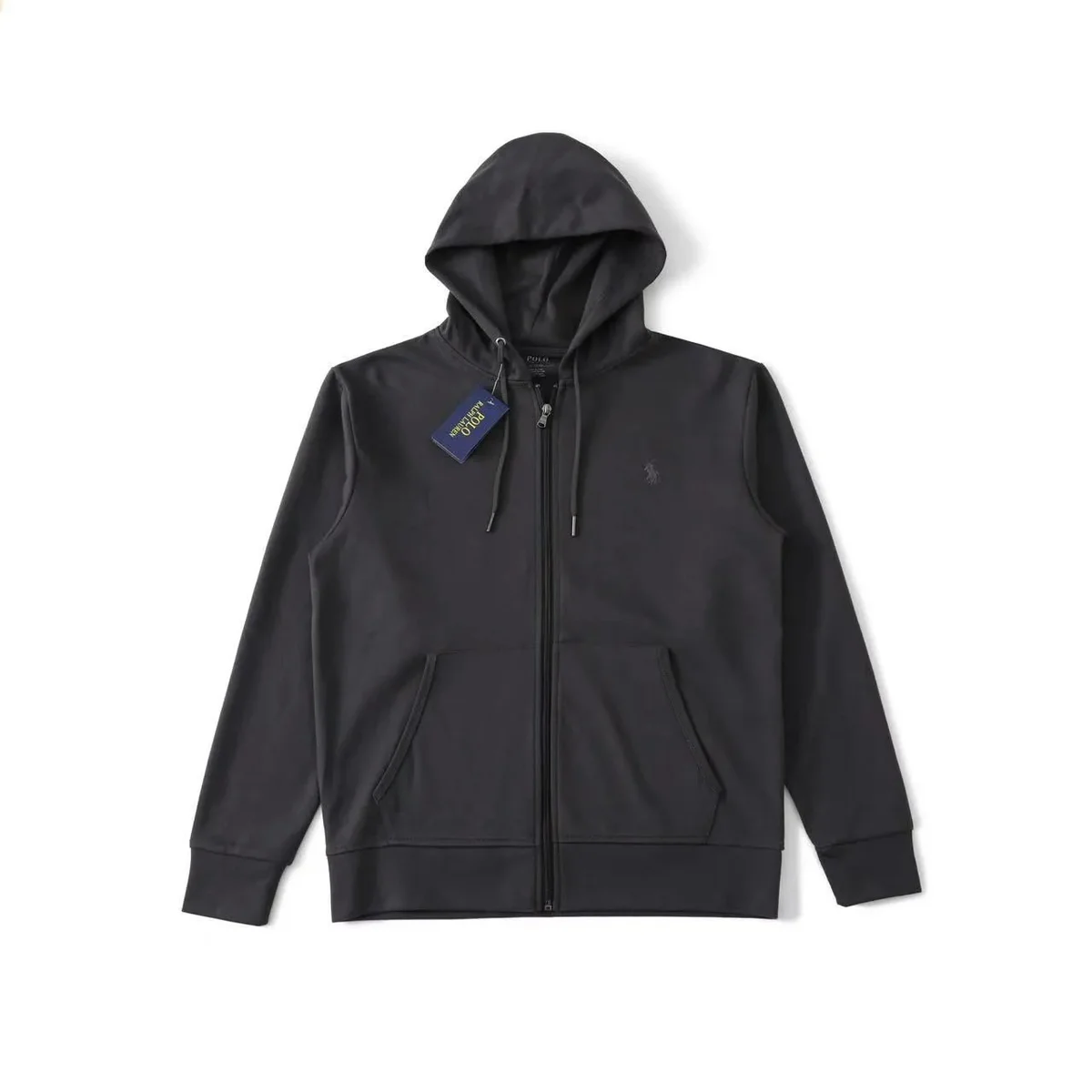 Polo Ralph Lauren Polo Ralph Lauren Black Full-Zip Hoodie Black - 1