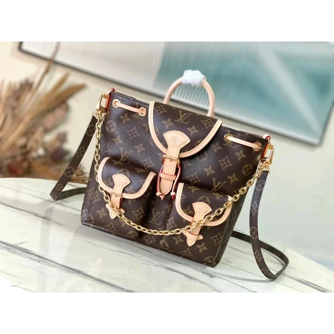 Louis Vuitton Louis Vuitton Neverfull GM Monogram Canvas Bag Brown
