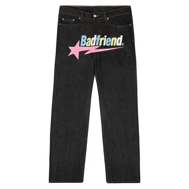A Bathing Ape BAPE STA Jeans Black Solid Denim Black - 1