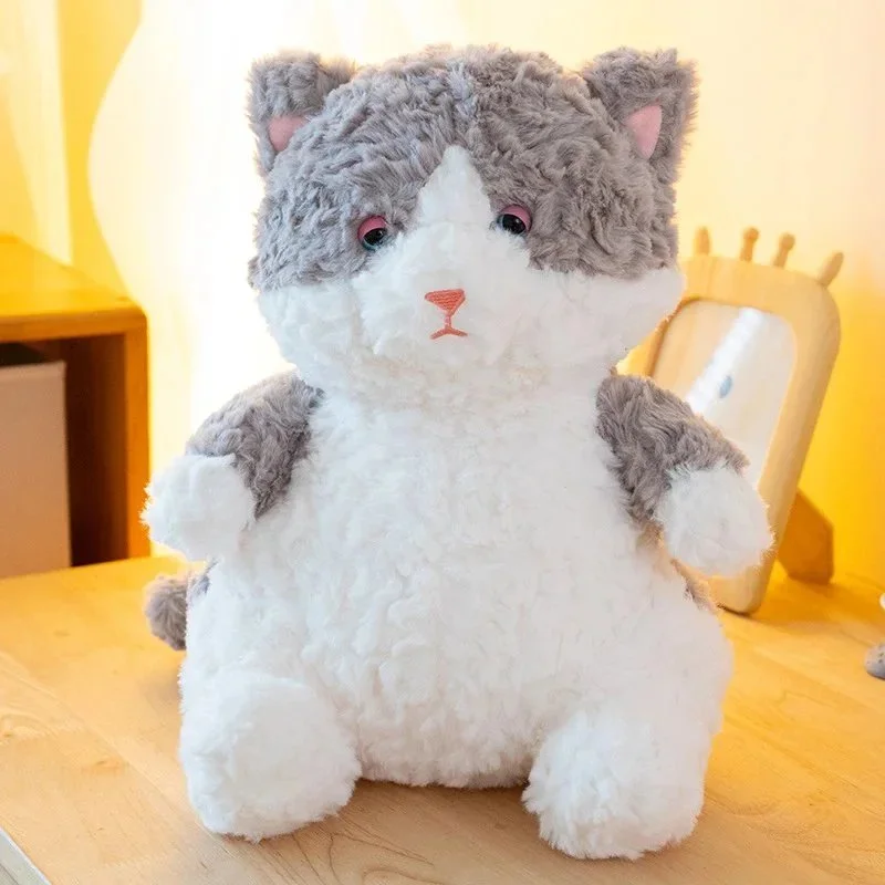 Other Plush Cat Stuffed Toy Grey - 1