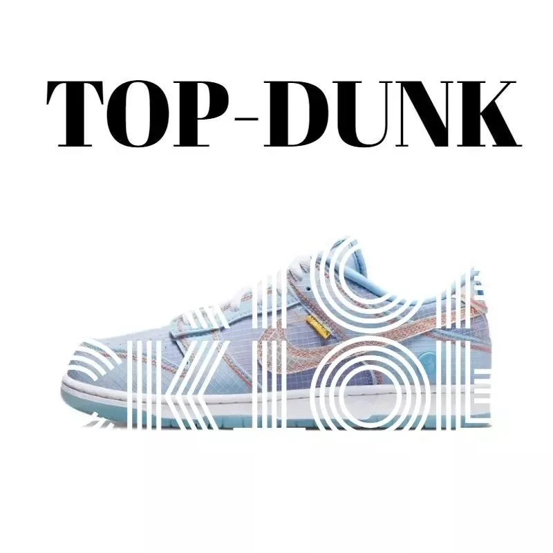 Nike Nike Dunk Low Top-Dunk Blue Sneakers Blue - 1