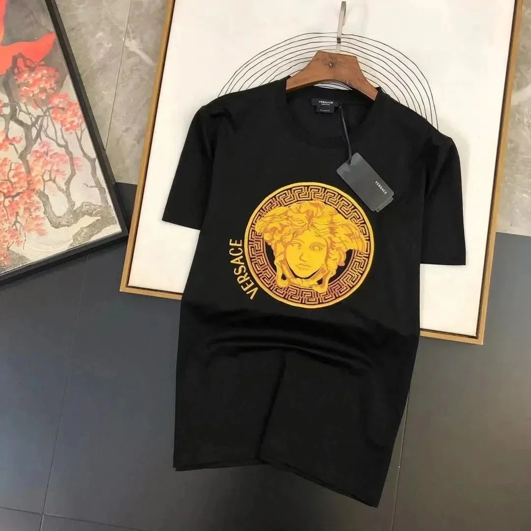 Versace Versace Medusa Head Black T-Shirt Black - 1