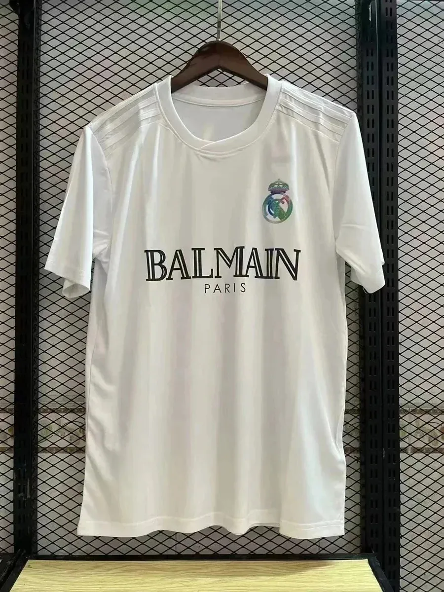 Balmain Balmain White 'BALMAIN PARIS' T-Shirt White - 1