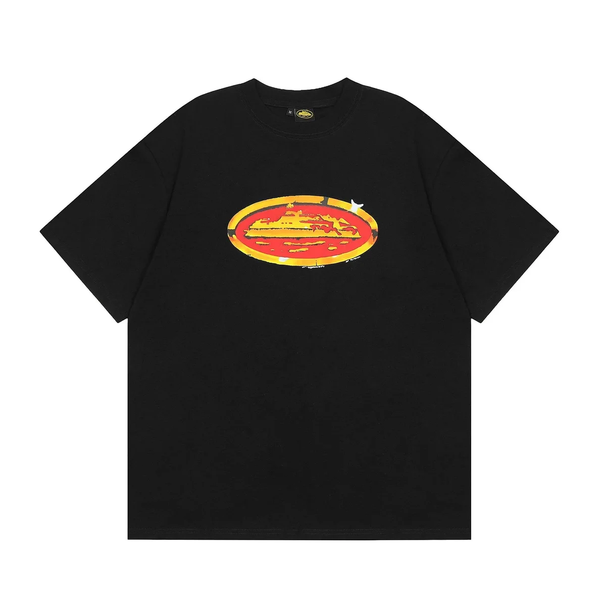 Other Black Printed Graphic T-Shirt Black - 1