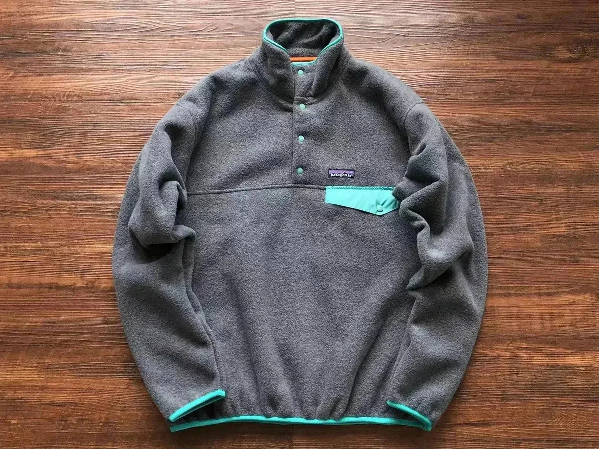 Patagonia Patagonia Grey Snap-T Fleece Pullover Grey - 1