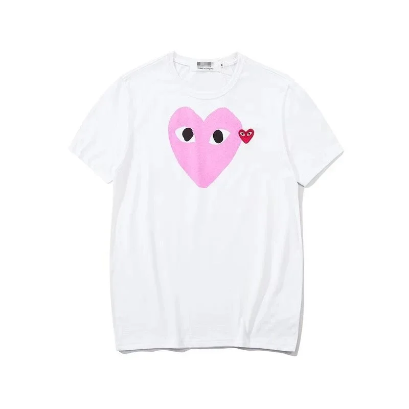 Comme des Garçons Comme des Garçons Heart T-Shirt White White - 1