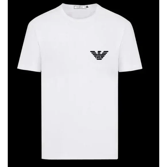 Armani Armani White Eagle Logo T-Shirt White - 1