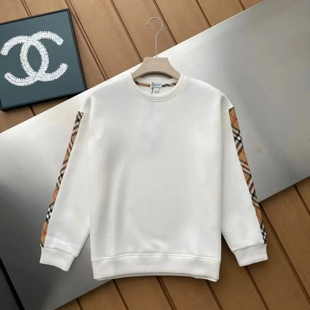 Burberry Burberry White Nova Check Sweatshirt White - 1