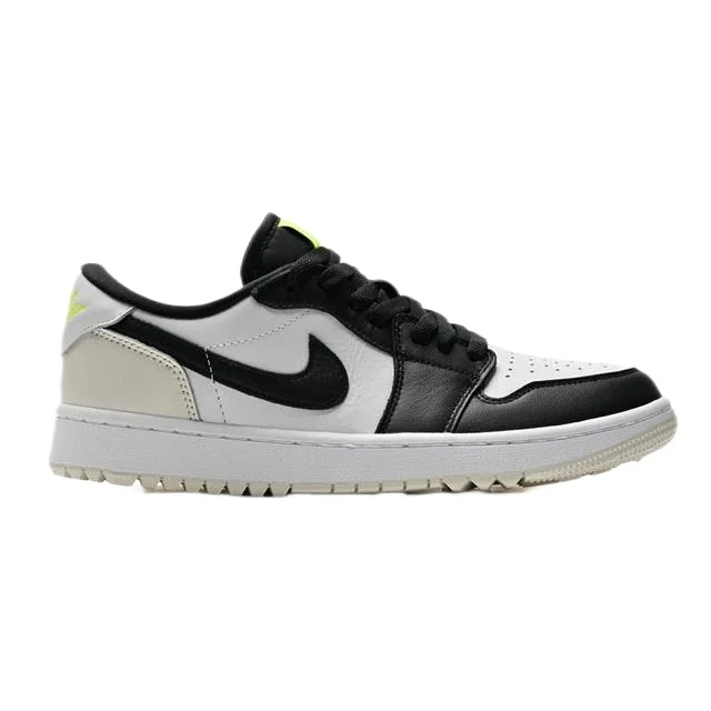 Jordan Nike Air Jordan 1 Low Black White Golf Black - 1