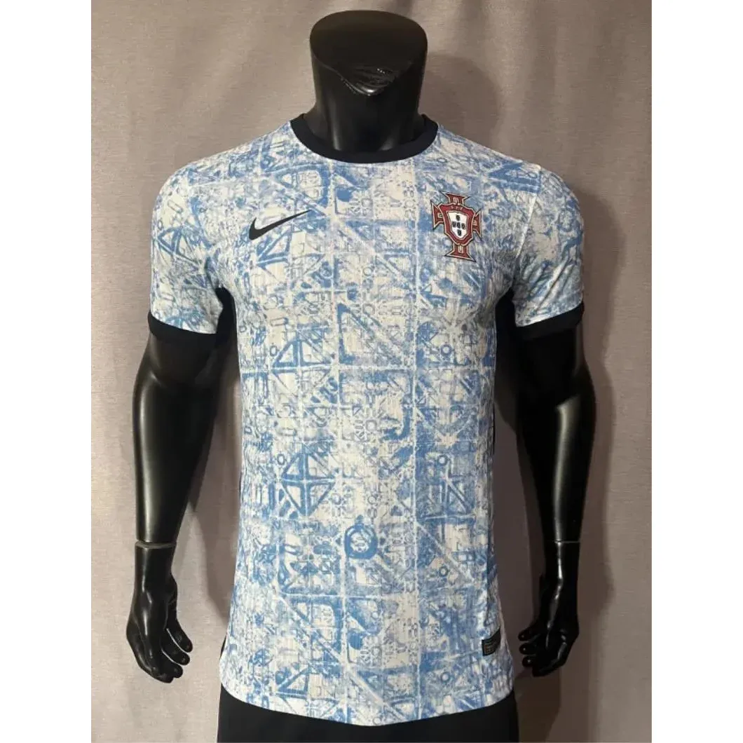 Nike Nike Portugal Jersey White/Blue Sporty T-Shirt Blue - 1