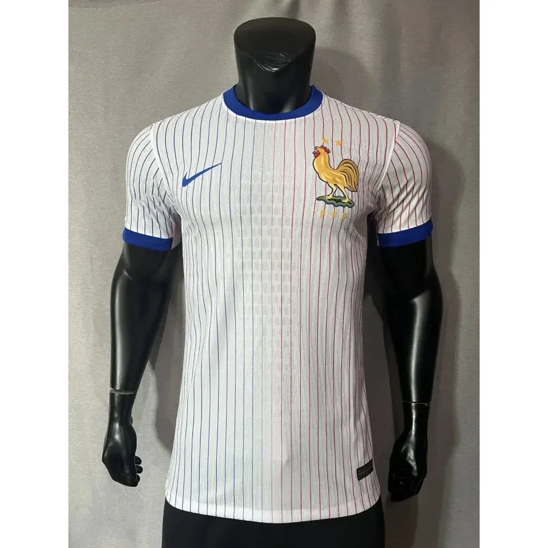 Nike Nike France Home Jersey White Blue Red Striped Football Shirt White - 1