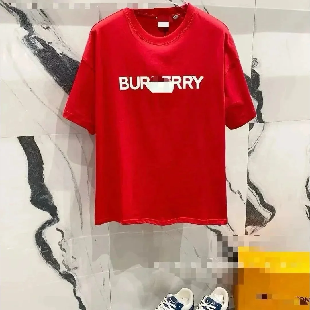 Burberry Burberry Red Logo T-Shirt Red - 1