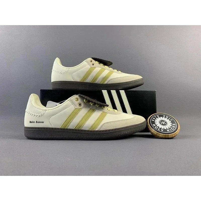 Adidas Adidas Samba 'Wales Bonner' White/Gold Sneakers White