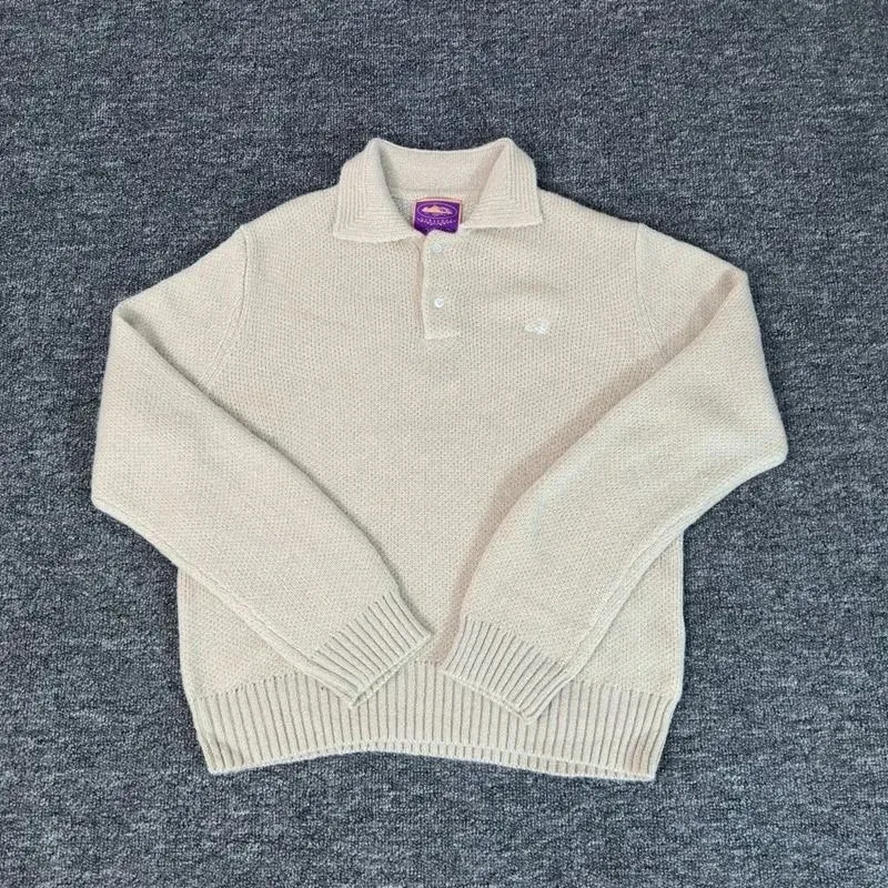 The North Face Knit Polo Sweater in Beige Beige - 1