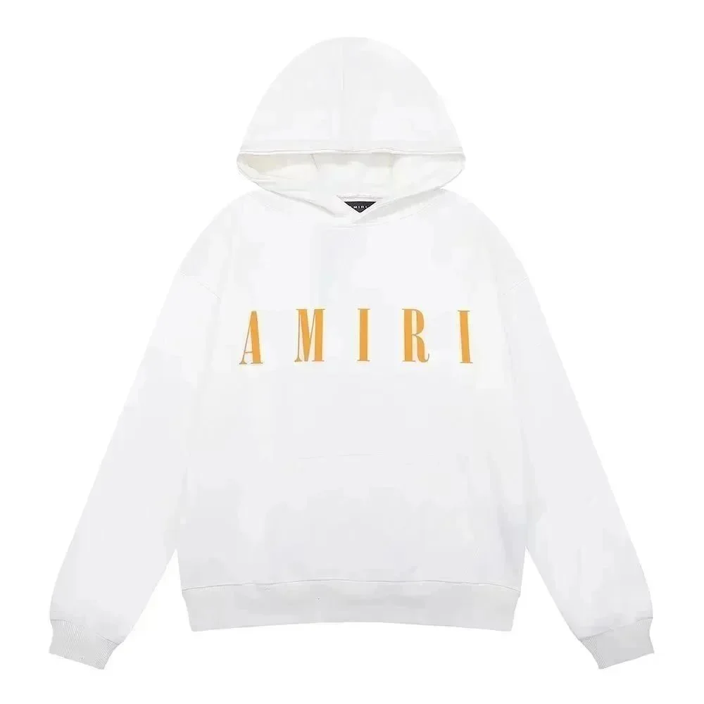 Amiri Amiri White AMIRI Logo Hoodie White - 1