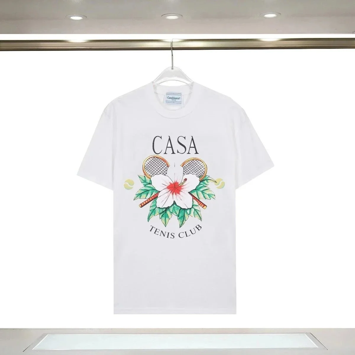 Casablanca Casablanca Casa Tennis Club White T-Shirt White - 1